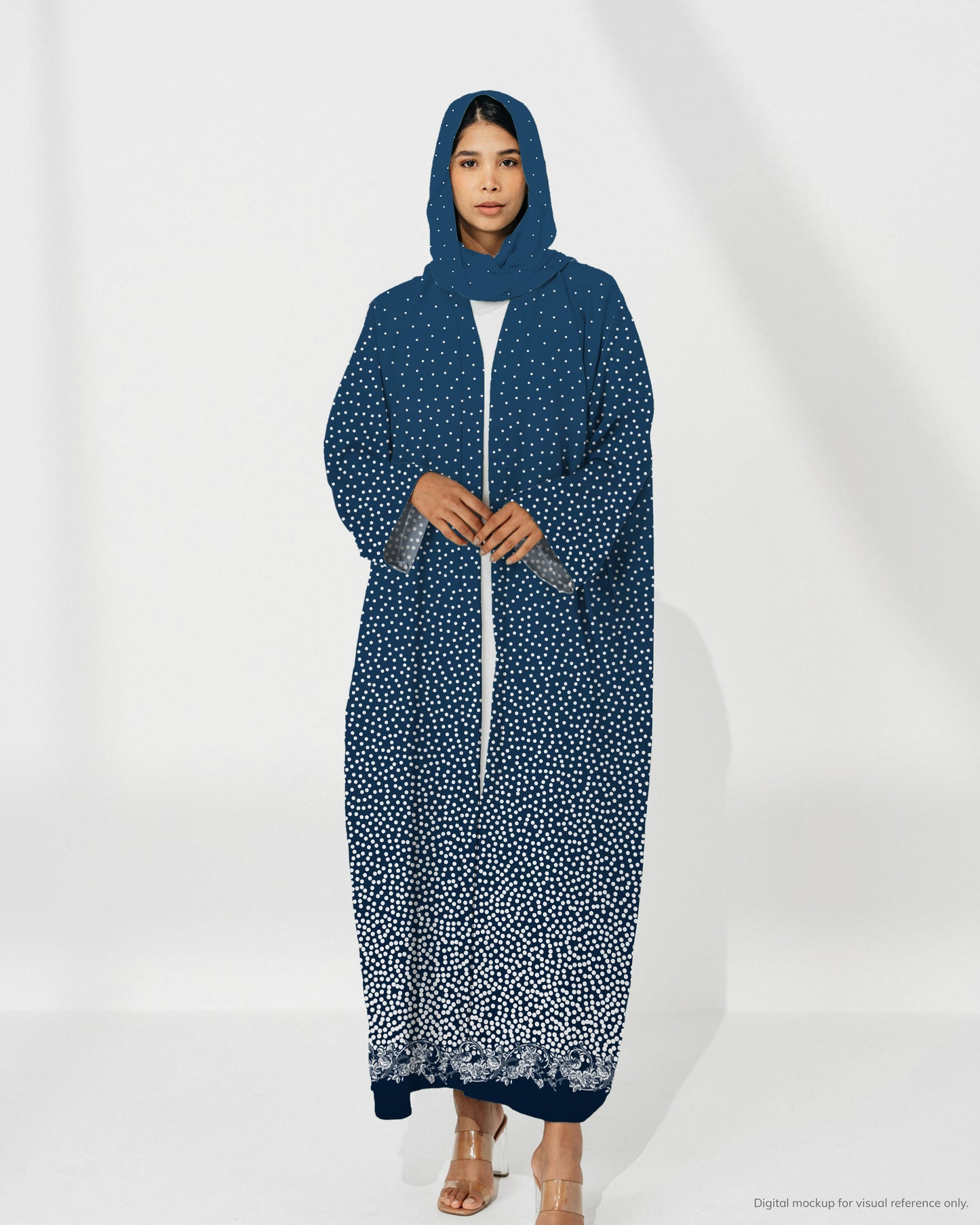 Ready-to-Stitch Abaya Set — 03