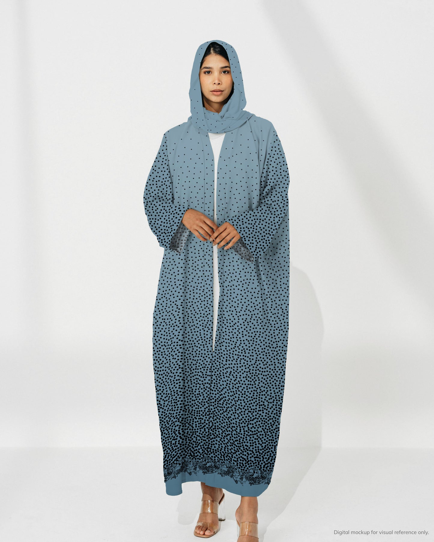 Ready-to-Stitch Abaya Set — 03