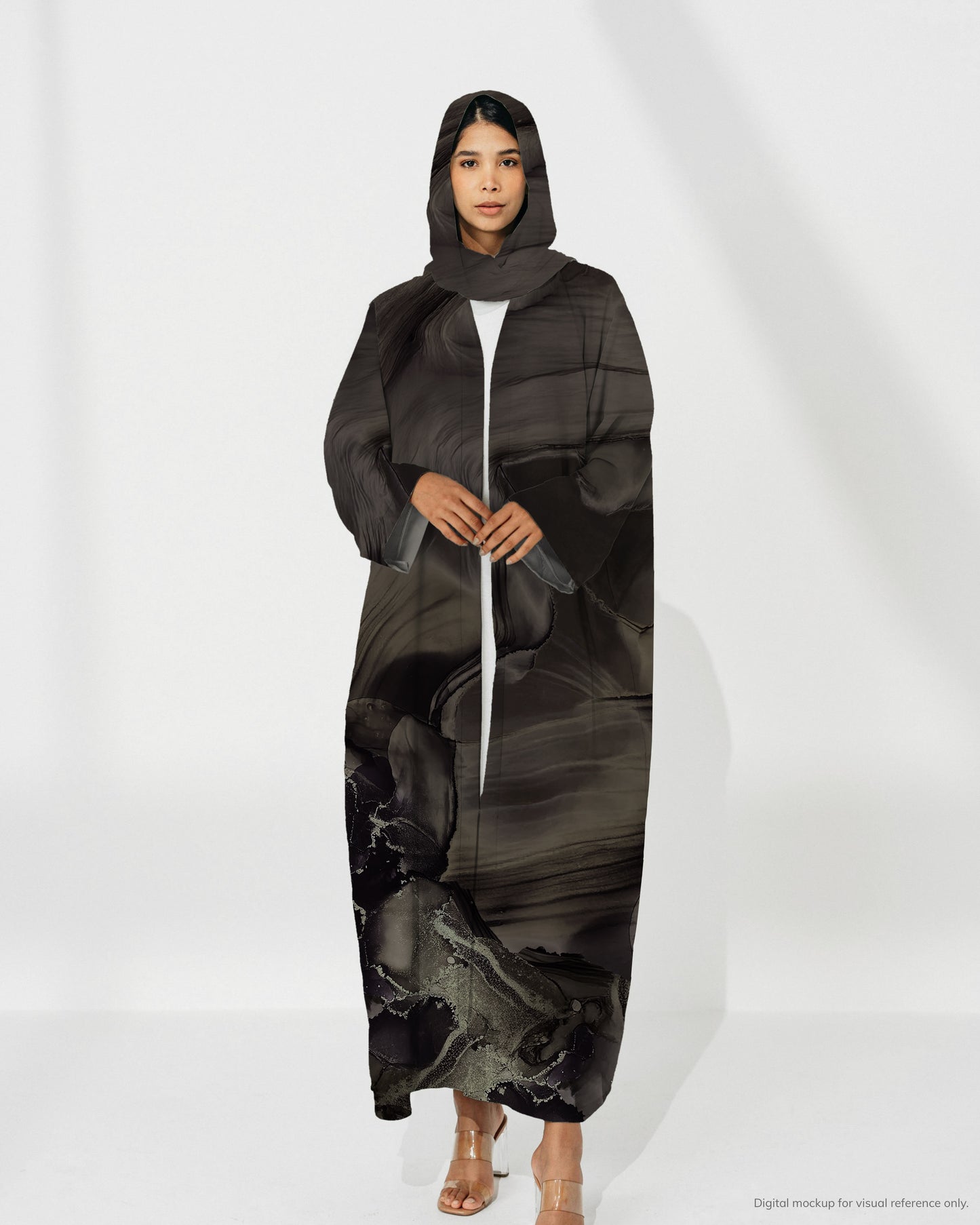 Ready-to-Stitch Abaya Set — 07