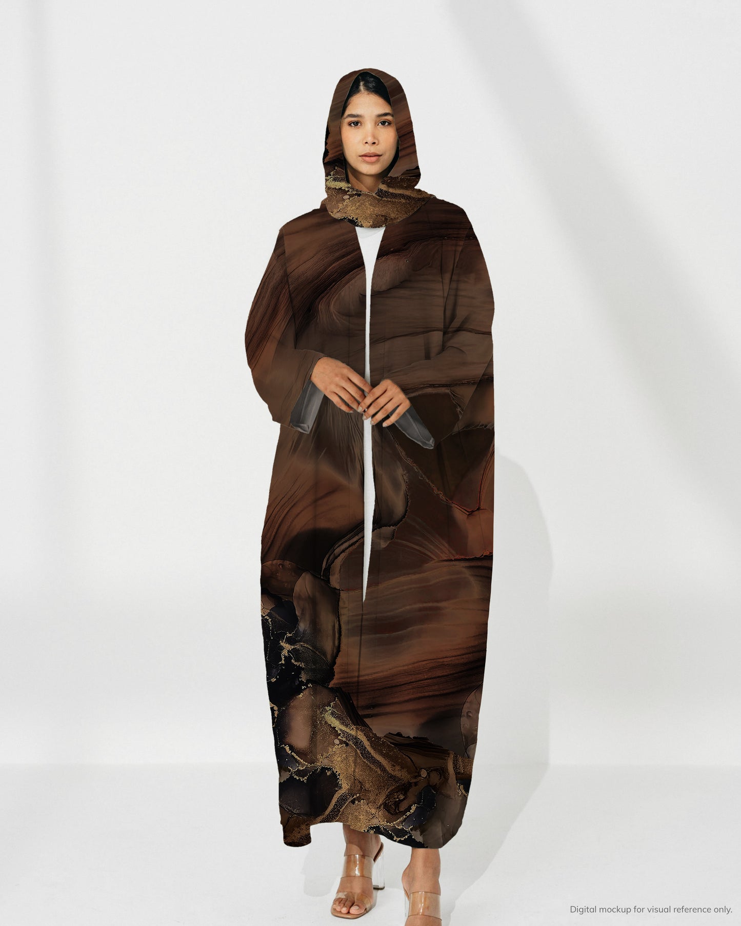 Ready-to-Stitch Abaya Set — 07