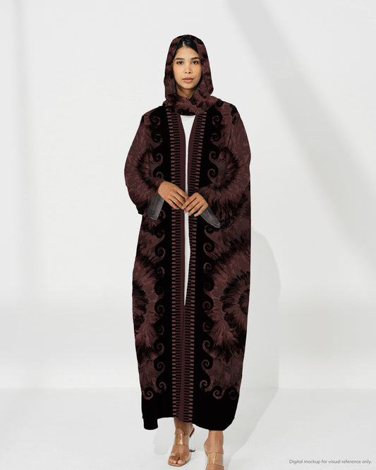 Ready-to-Stitch Abaya Set — 05