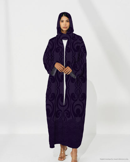 Ready-to-Stitch Abaya Set — 06