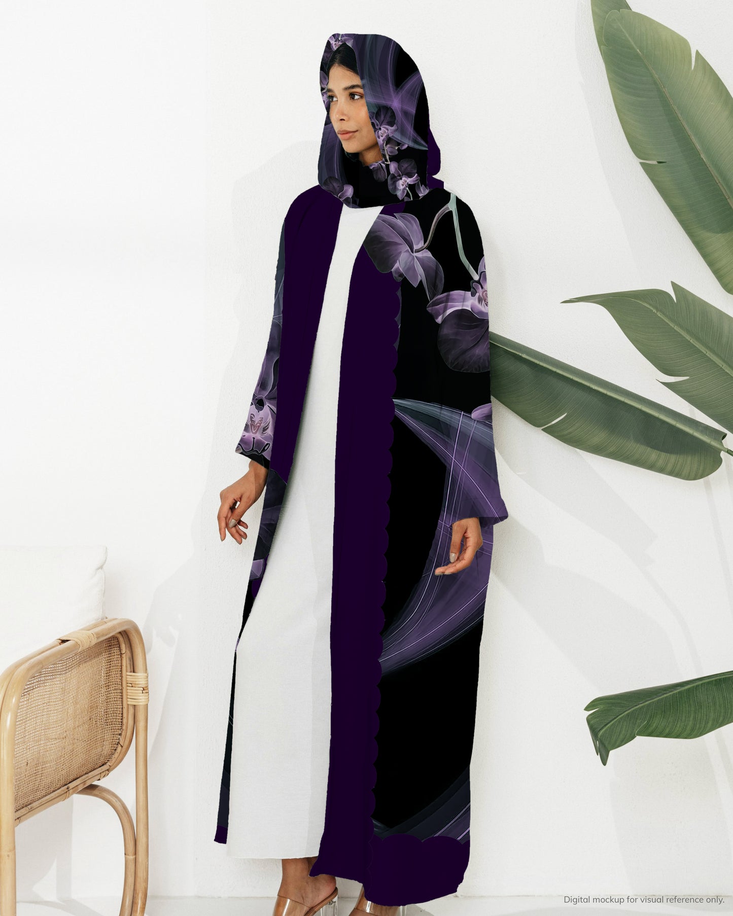 Ready-to-Stitch Abaya Set — 10