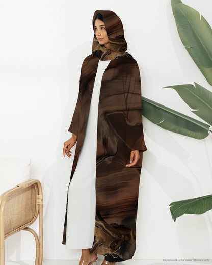 Ready-to-Stitch Abaya Set — 07