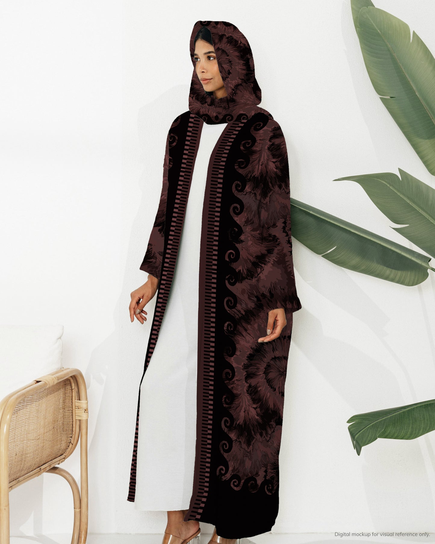 Ready-to-Stitch Abaya Set — 05