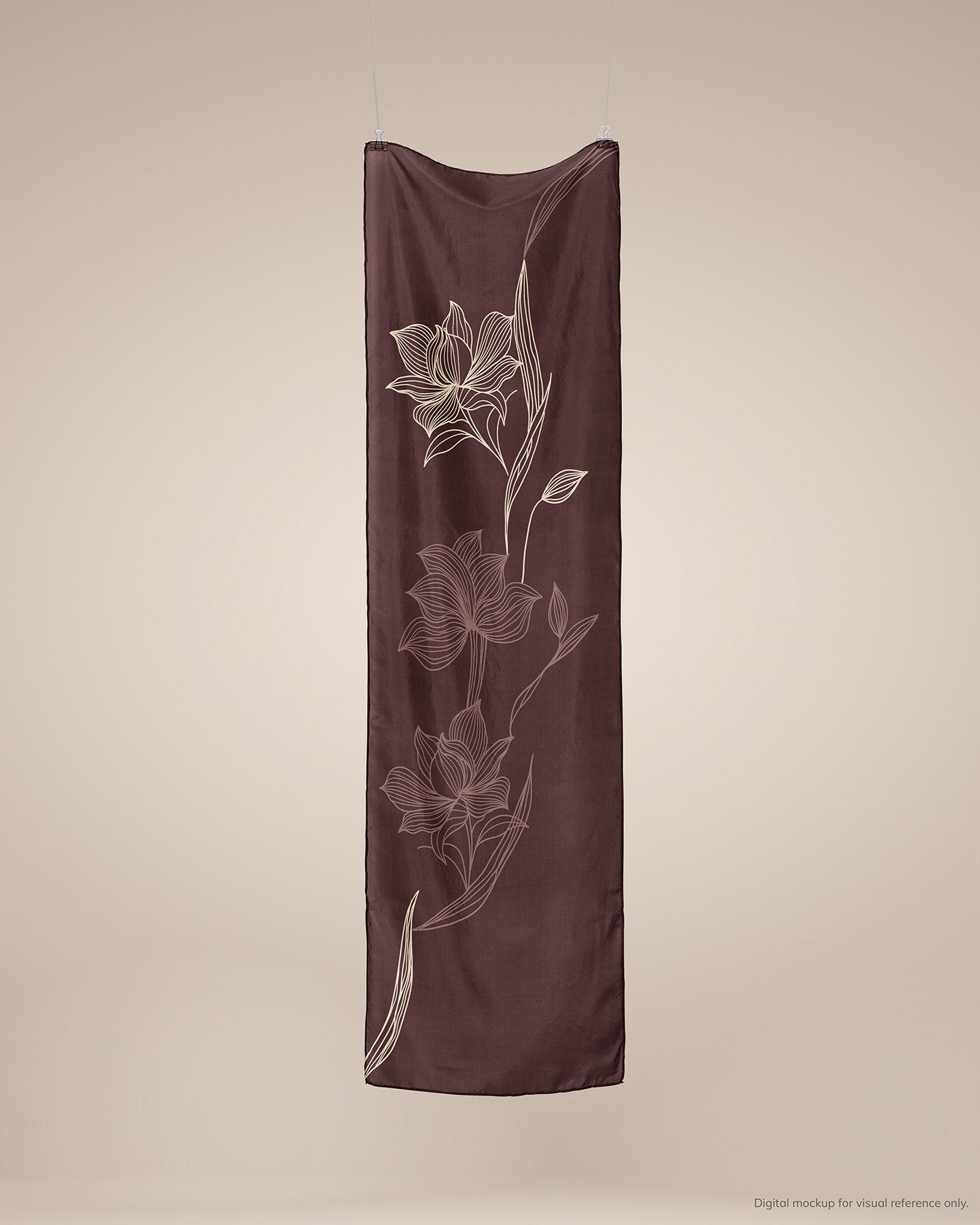 Ready-to-Stitch Abaya Fabric Set — 01